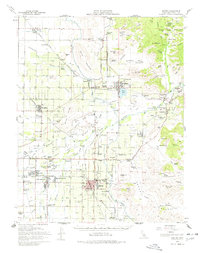 Exeter 1952 topographic map thumbnail