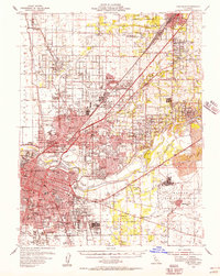Fair Oaks topographic map thumbnail