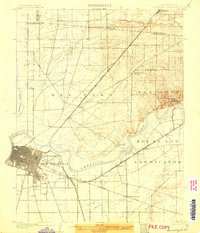 Fairoaks 1902 topographic map thumbnail