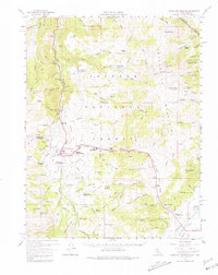 Fales Hot Springs 1956 topographic map thumbnail