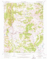 Fales Hot Springs 1956 topographic map thumbnail