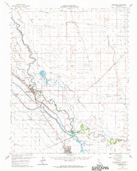 Firebaugh 1962 topographic map preview