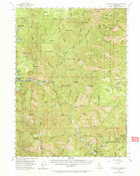 Forks of Salmon 1955 topographic map preview