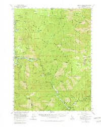 Forks of Salmon 1955 topographic map preview