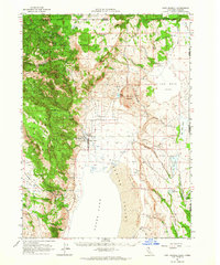 Fort Bidwell 1962 topographic map thumbnail