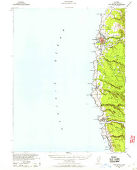 Fort Bragg 1943 topographic map thumbnail