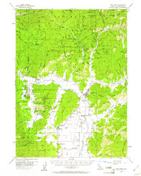 Fort Jones 1955 topographic map thumbnail