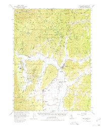 Fort Jones 1955 topographic map thumbnail