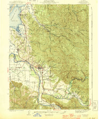 Fortuna 1944 topographic map thumbnail