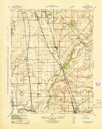 Franklin topographic map thumbnail