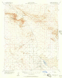 Fremont Peak 1956 topographic map thumbnail