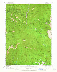 French Gulch 1944 topographic map thumbnail