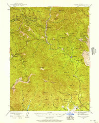 French Gulch 1944 topographic map thumbnail