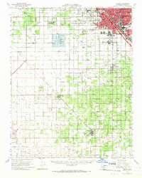 Fresno 1963 topographic map thumbnail