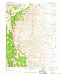 Fruto 1958 topographic map thumbnail