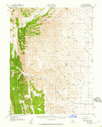 Fruto 1958 topographic map thumbnail