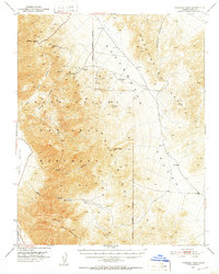 Funeral Peak 1951 topographic map thumbnail