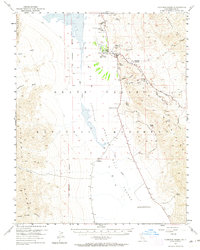 Furnace Creek 1952 topographic map thumbnail
