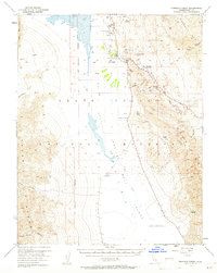 Furnace Creek 1952 topographic map thumbnail