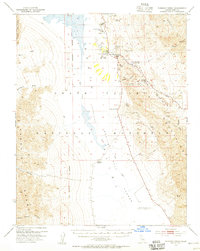 Furnace Creek 1952 topographic map thumbnail