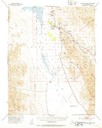 Furnace Creek 1952 topographic map thumbnail