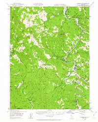 Garberville 1949 topographic map thumbnail