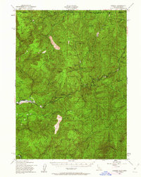Gasquet 1951 topographic map thumbnail