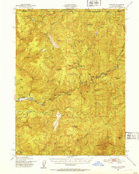 Gasquet 1951 topographic map thumbnail