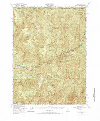 Gasquet 1951 topographic map thumbnail