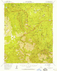 Giant Forest 1956 topographic map thumbnail