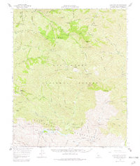 Gibraltar Dam 1964 topographic map thumbnail