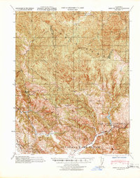 Gilroy Hot Springs 1940 topographic map thumbnail