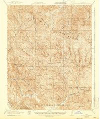 Gilroy Hot Springs 1921 topographic map thumbnail