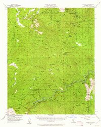 Glennville 1956 topographic map thumbnail