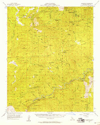Glennville 1956 topographic map thumbnail