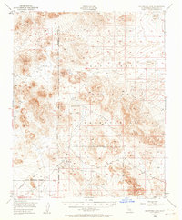 Goldstone Lake 1948 topographic map thumbnail