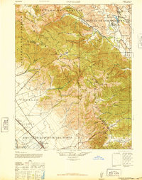 Gonzales 1940 topographic map thumbnail