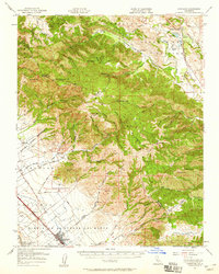 Gonzales 1957 topographic map thumbnail
