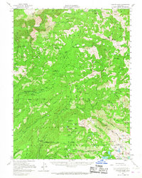 Granite Chief 1953 topographic map thumbnail
