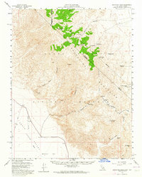 Grapevine Peak topographic map thumbnail