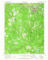 Grass Valley 1949 topographic map thumbnail
