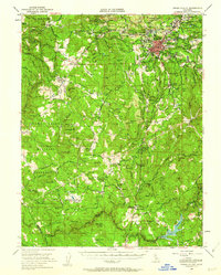 Grass Valley 1949 topographic map thumbnail