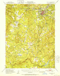 Grass Valley 1949 topographic map thumbnail