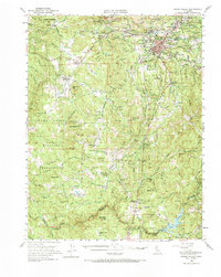 Grass Valley 1949 topographic map thumbnail