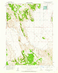 Grasshopper Valley 1954 topographic map thumbnail