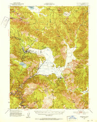 Greenville 1950 topographic map thumbnail
