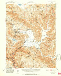 Greenville 1950 topographic map thumbnail