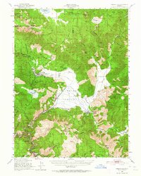 Greenville 1950 topographic map thumbnail