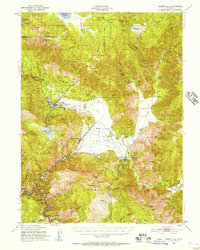 Greenville 1950 topographic map thumbnail