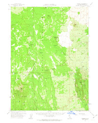 Hambone 1961 topographic map thumbnail